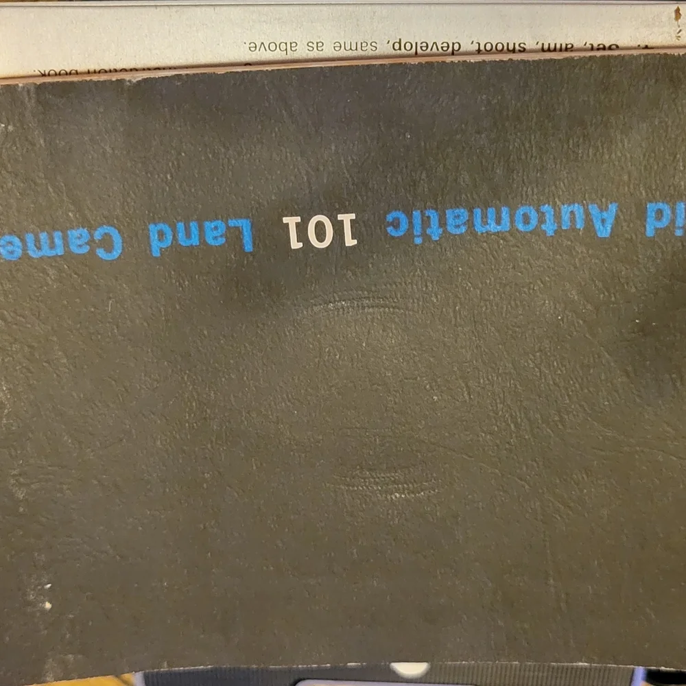 * Polaroid 101 land camera- untested